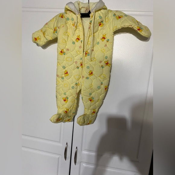 Winnie the Pooh Quilted Kids One Piece vintage - Picture 1 of 5